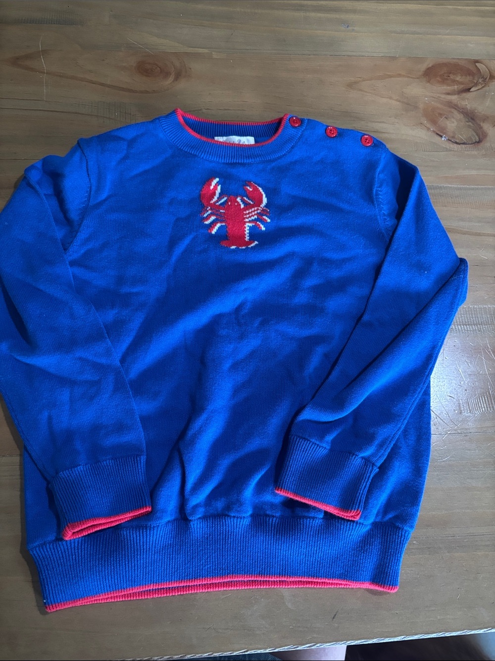 Rachel Riley Lobster Sweater - Picture 2 of 4